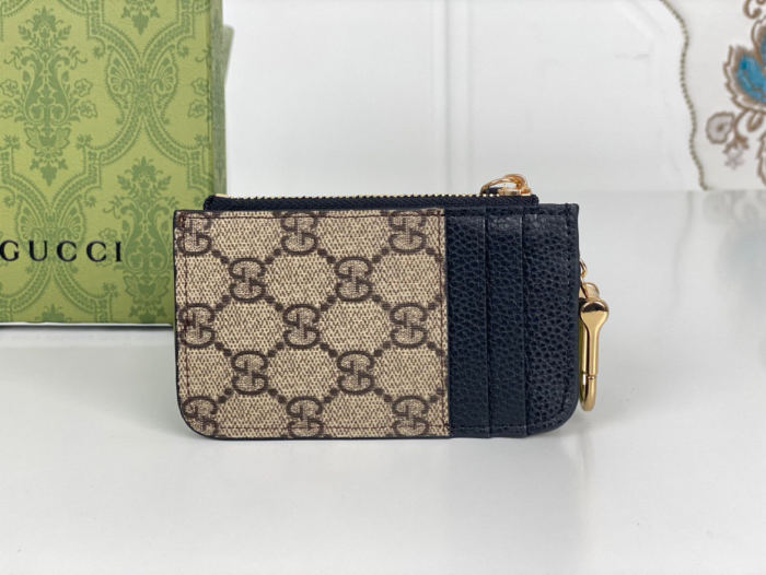 Gucci Zipper Card holder 701070 LM06 12.5cm
