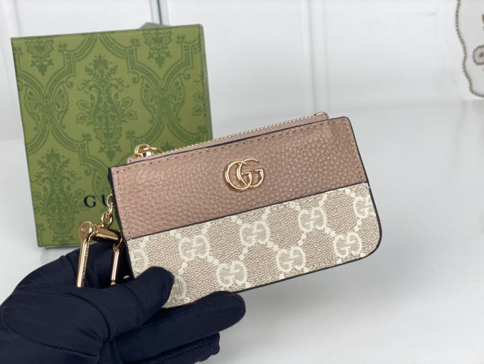 Gucci Zipper Card holder 701070 LM06 12.5cm