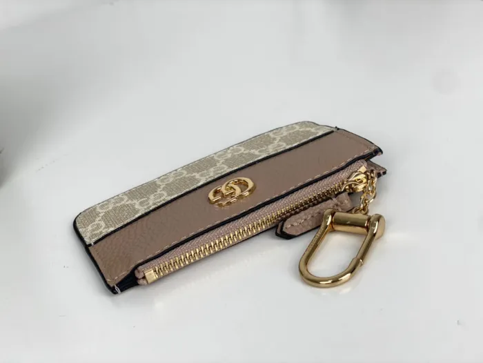Gucci Zipper Card holder 701070 LM06 12.5cm