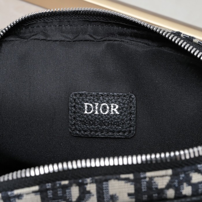 Dior Saddle Triple Pouch 7711 LM002 25cm