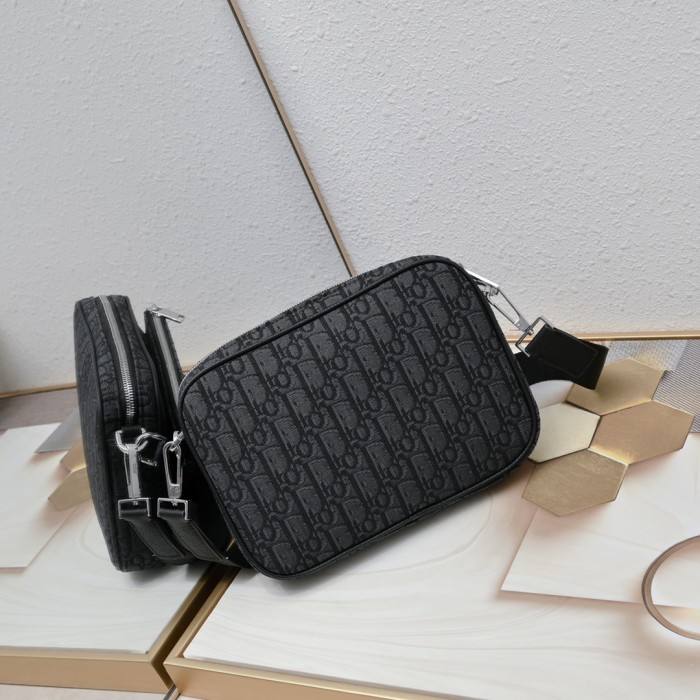 Dior Saddle Triple Pouch 7711 LM002 25cm