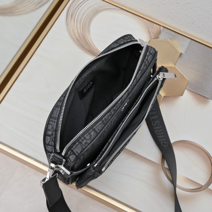 Dior Saddle Triple Pouch 7711 LM002 25cm