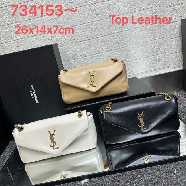 YSL Calypso Chain Bag 734153 LM051 26cm