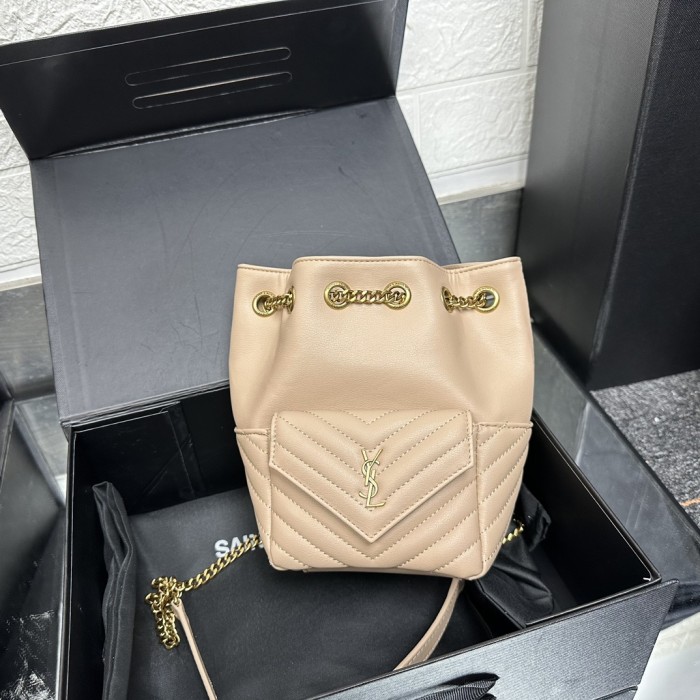 YSL Joe Mini Bucket Bag 701632 LM071 19cm