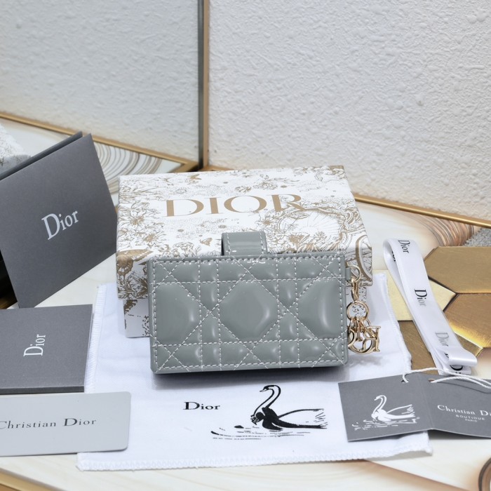 Lady Dior 5-Gusset Card Holder 10A+ top quality S0178 LM091 10.4cm