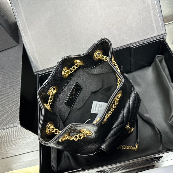 YSL Joe Mini Bucket Bag 701632 LM071 19cm