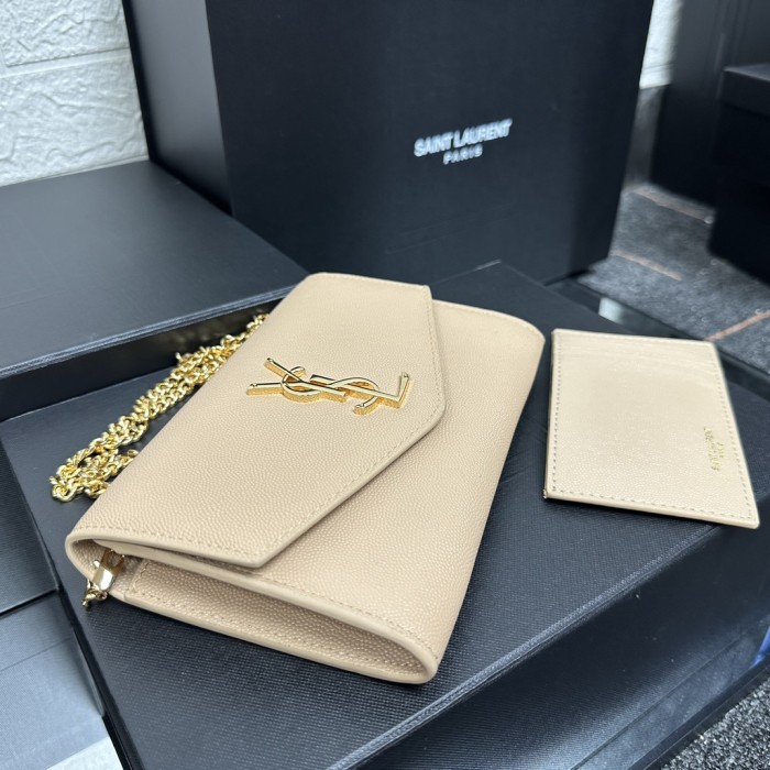 YSL Uptown Chain Wallet 607788 LM011 19cm