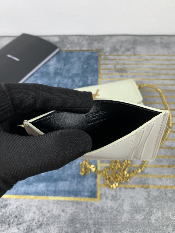 YSL Uptown Chain Wallet 6077881 LM011 19cm