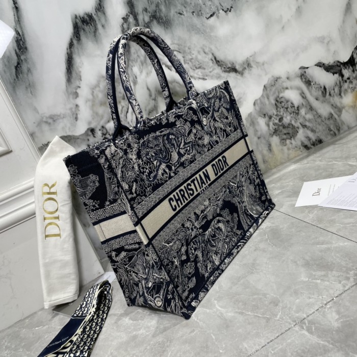 High quality Large Dior Book Tote 0175 XB042 42cm