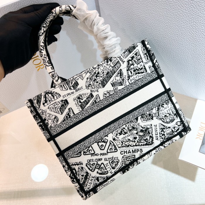 High quality Small Dior Book Tote 1265 DLAM012 26.5cm