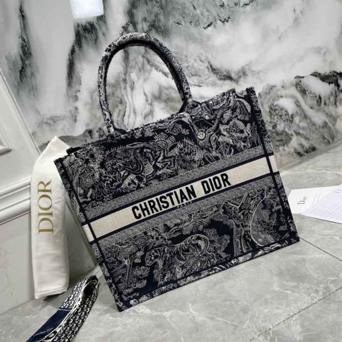High quality Large Dior Book Tote 0175 XB042 42cm