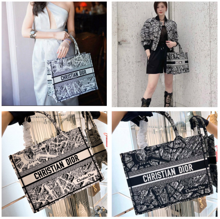 High quality Medium Dior Book Tote 1296 DLAM022 36cm