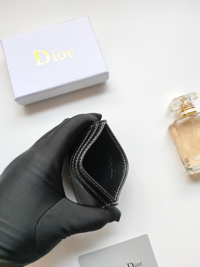 Dior Saddle Card Holder CH164 LM04 10cm