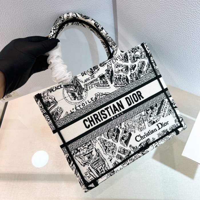 High quality Small Dior Book Tote 1265 DLAM012 26.5cm
