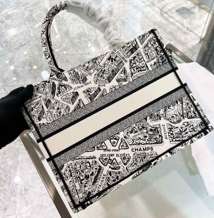 High quality Medium Dior Book Tote 1296 DLAM022 36cm