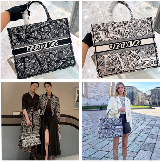 High quality Large Dior Book Tote 1286 DLAM042 42cm