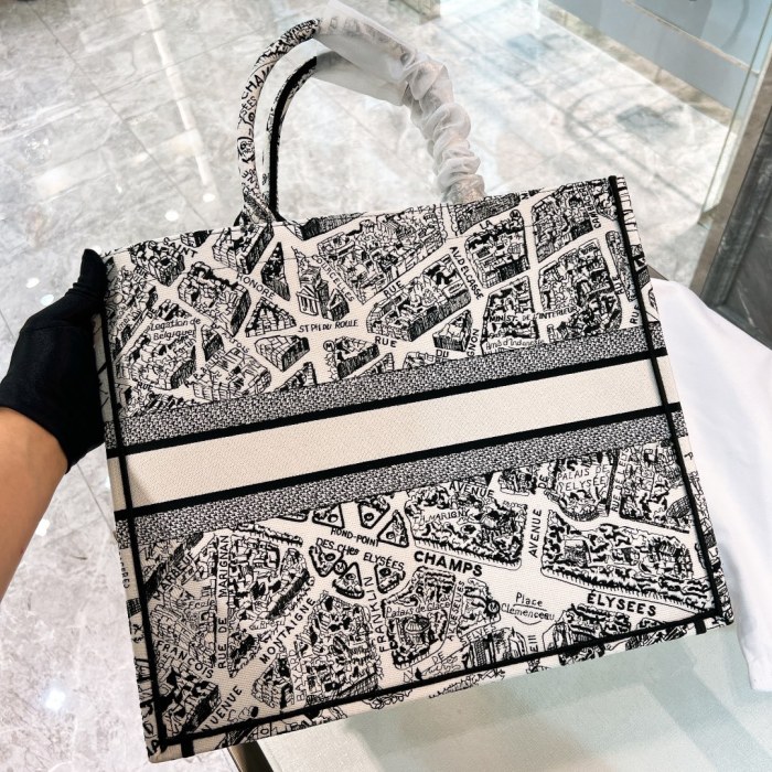 High quality Large Dior Book Tote 1286 DLAM042 42cm