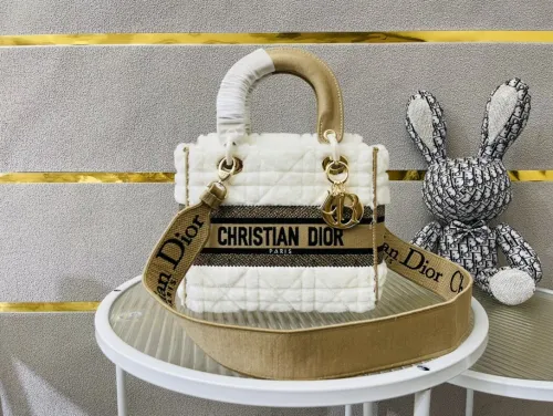 High quality Dior Medium Lady D-Lite Bag 9920 DD003 24cm