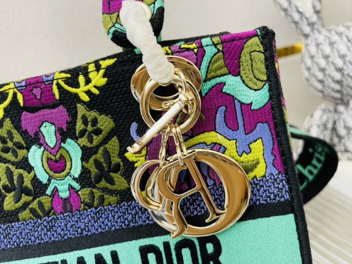 High quality Dior Medium Lady D-Lite Bag 9920 DD003 24cm