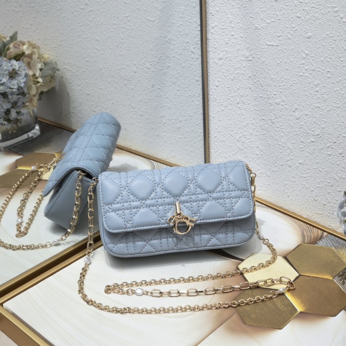 Dior Lady Dior Phone Pouch 2027 XB071 18.5cm