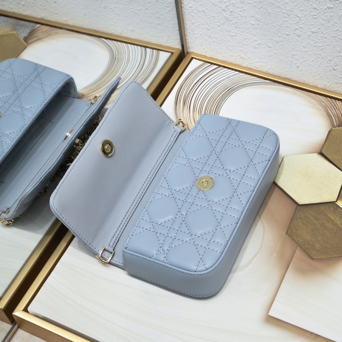 Dior Lady Dior Phone Pouch 2027 XB071 18.5cm