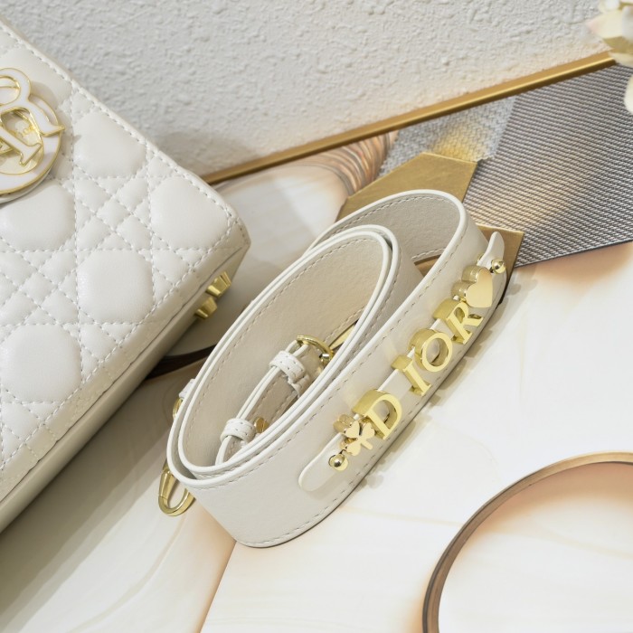 Dior Small Lady Dior My ABCDior Bag 1022 XB061 20cm