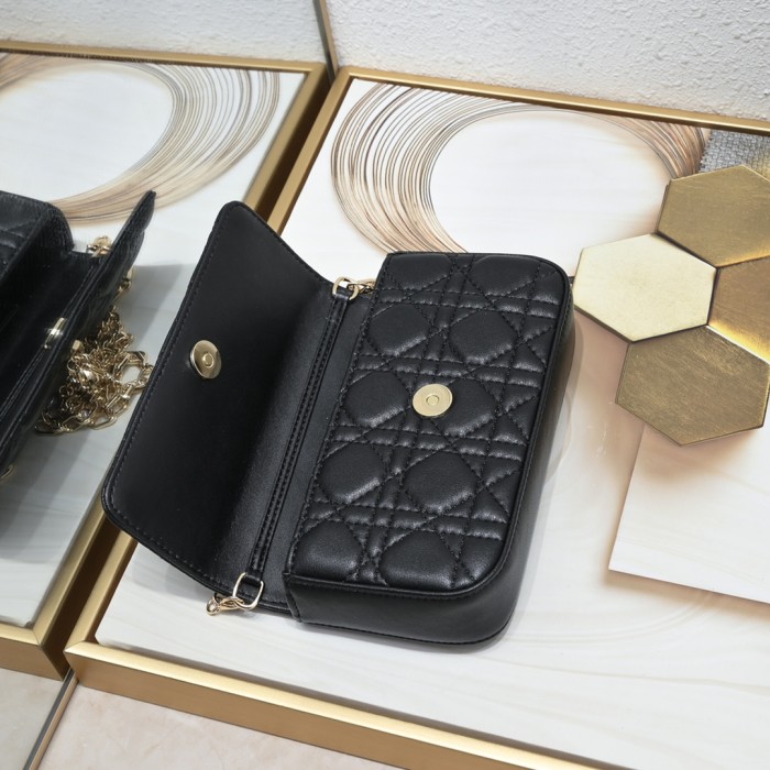 Dior Lady Dior Phone Pouch 2027 XB071 18.5cm