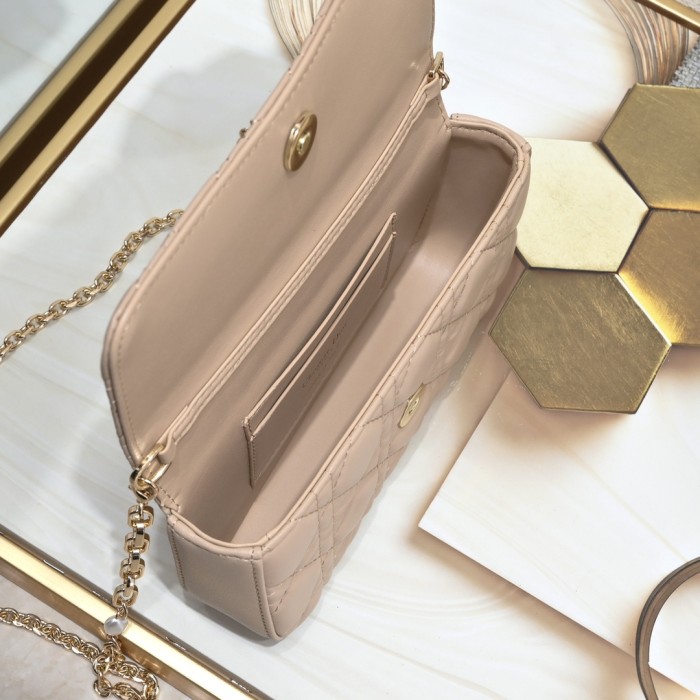 Dior Lady Dior Phone Pouch 2027 XB071 18.5cm