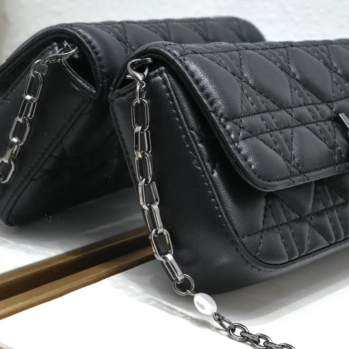 Dior Lady Dior Phone Pouch 2027 XB071 18.5cm