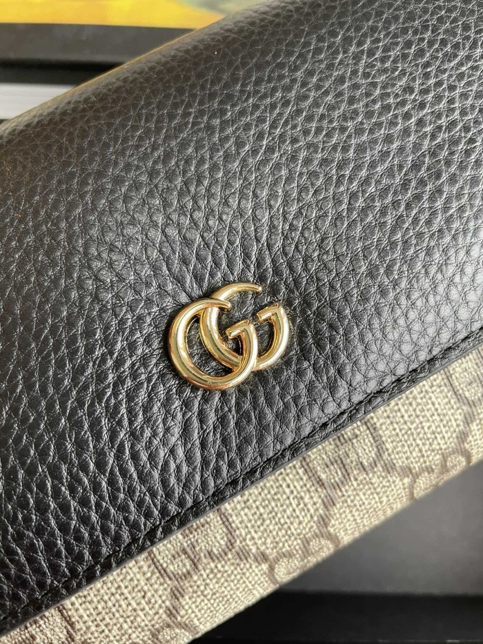 Gucci Marmont Chain Wallet 546585 LM59 19cm