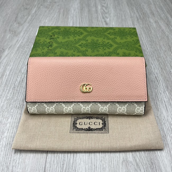 Gucci Marmont Continental Wallet 456116 LM57 19cm