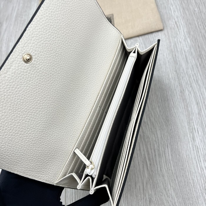 Gucci Marmont Continental Wallet 456116 LM57 19cm