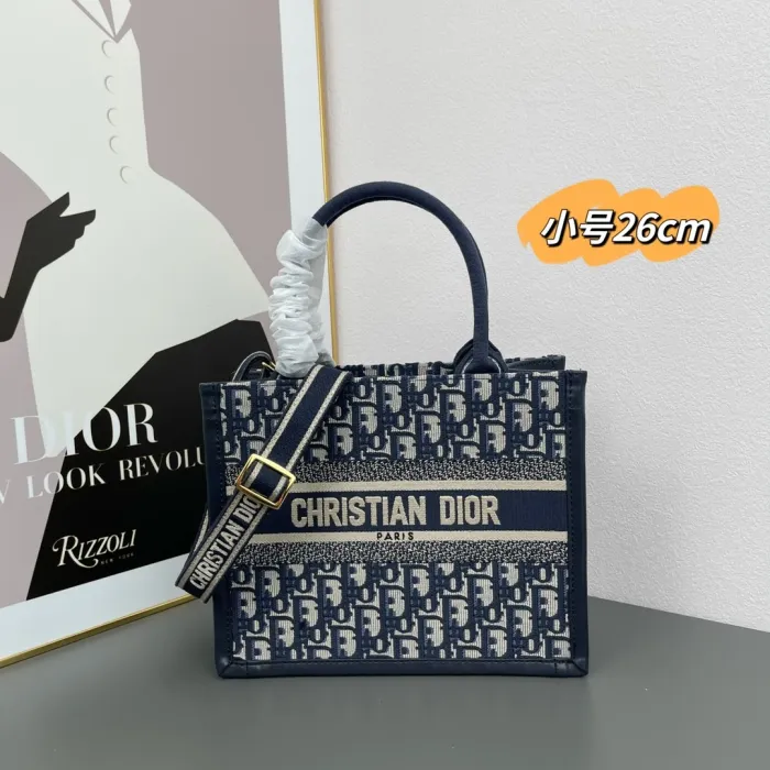 High quality Dior Book Tote With Strap 0175 LM022042062 26-41cm