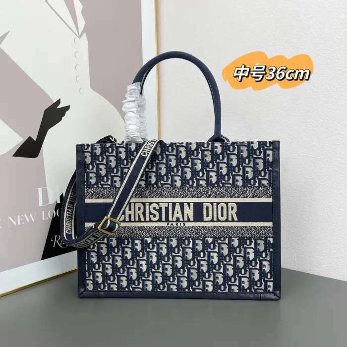 High quality Dior Book Tote With Strap 0175 LM022042062 26-41cm