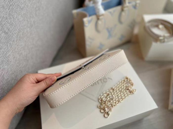 LV POCHETTE FÉLICIE Chain Bag M61276 LM071 22cm