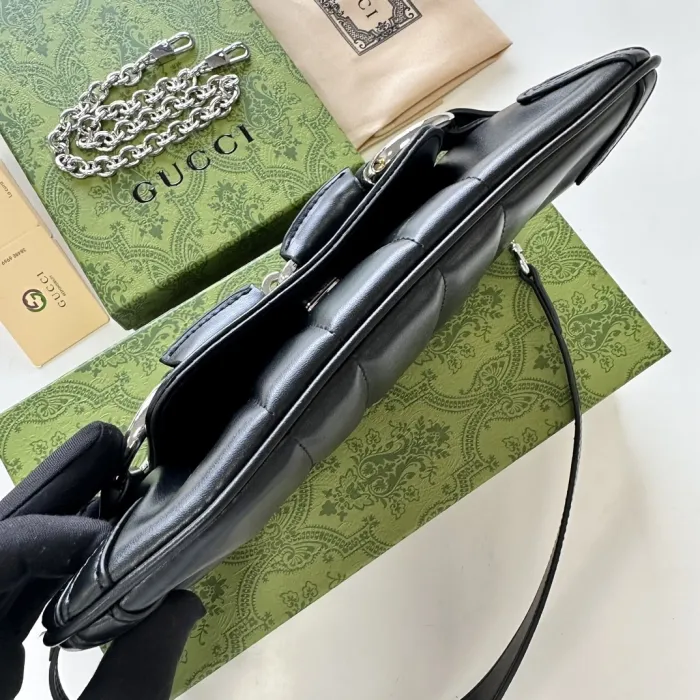 Gucci Horsebit Chain Bag 764339 LM521 27cm