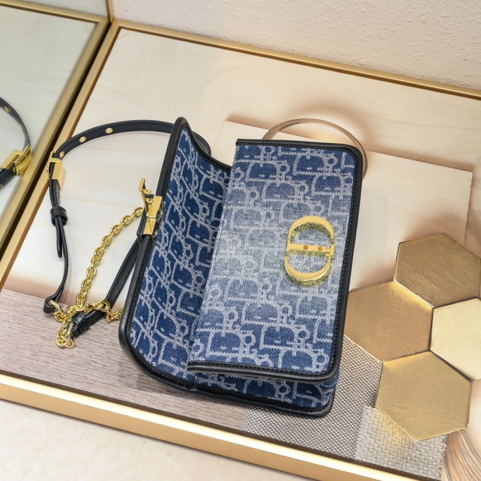 Dior 30 Montaigne Chain Bag 1008 LM581 21.5cm