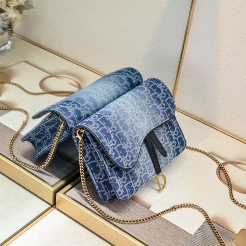 Dior Saddle Chain Bag 1010 LM061 22cm