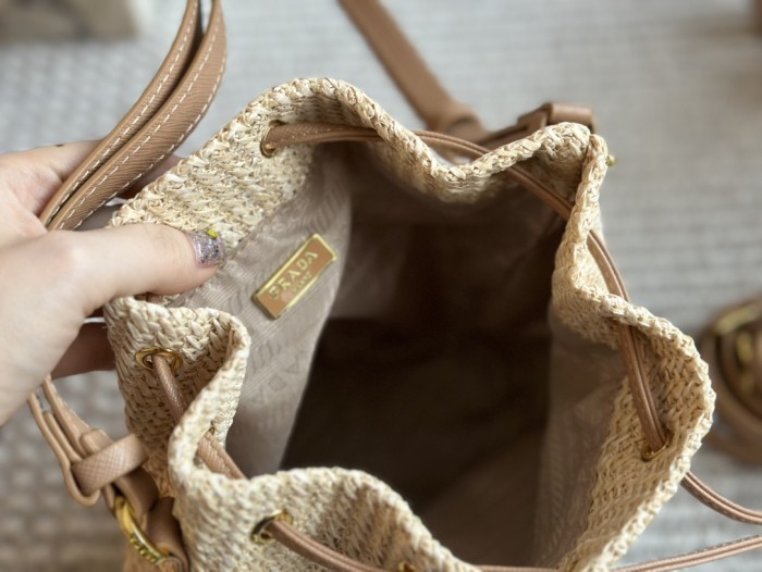 Prada Bucket Bag 010 DB041 24cm
