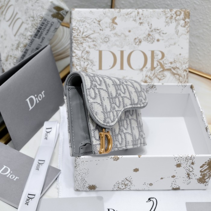 High quality Dior Saddle Wallet S5611 LM051 10.5cm