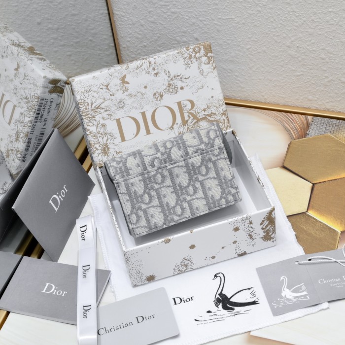 High quality Dior Saddle Wallet S5611 LM051 10.5cm