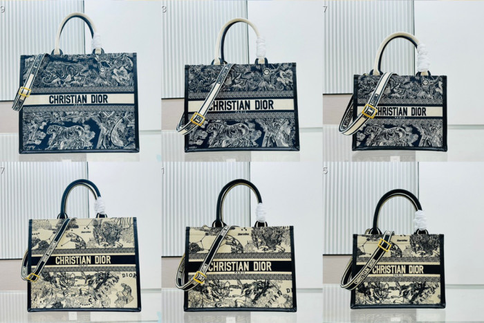 High quality Dior Book Tote With Strap 8833 LM012042062 26-42cm