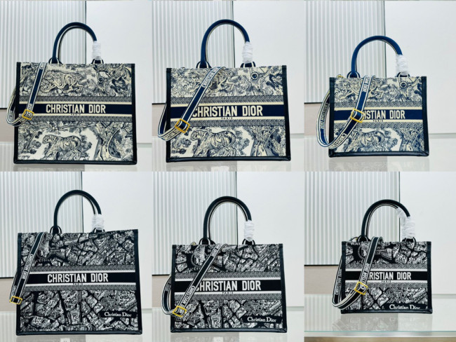 High quality Dior Book Tote With Strap 8833 LM012042062 26-42cm