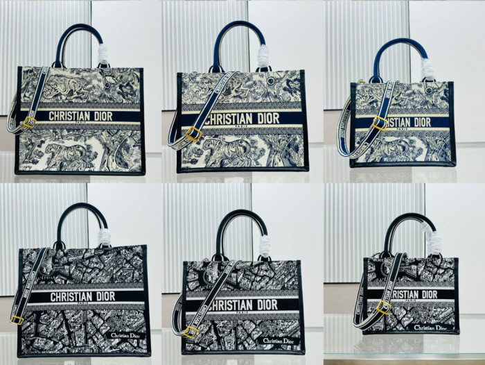 High quality Dior Book Tote With Strap 8833 LM012042062 26-42cm