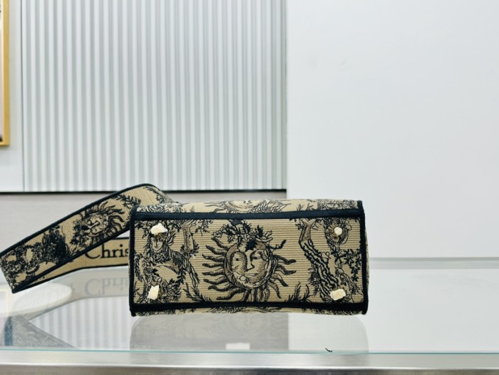 High quality Dior Medium Lady D-Lite Bag 9920 LM003 24cm