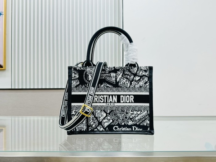 High quality Dior Book Tote With Strap 8833 LM012042062 26-42cm
