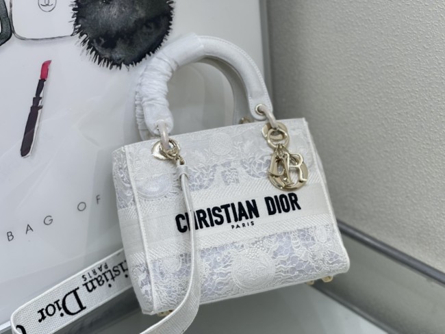 High quality Dior Medium Lady D-Lite Bag 9920 LM003 24cm