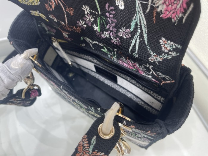 High quality Dior Medium Lady D-Lite Bag 9920 LM003 24cm