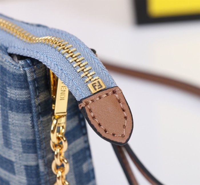FENDI Baguette Clutch 8848 LM021 20cm