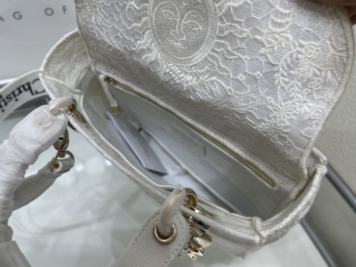 High quality Dior Medium Lady D-Lite Bag 9920 LM003 24cm